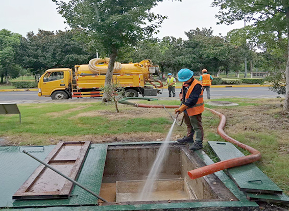 武平化油池清理